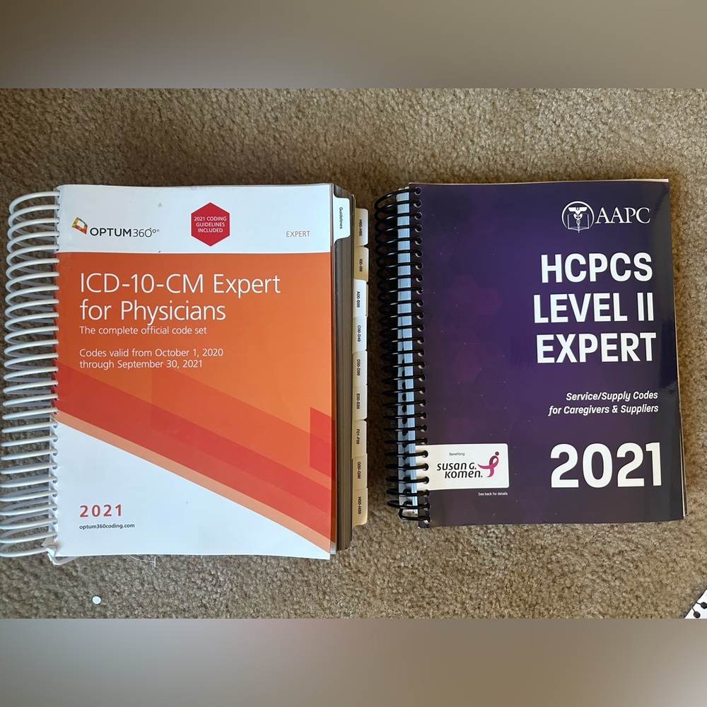 Medical Coding Books (ICD & HCPCS)